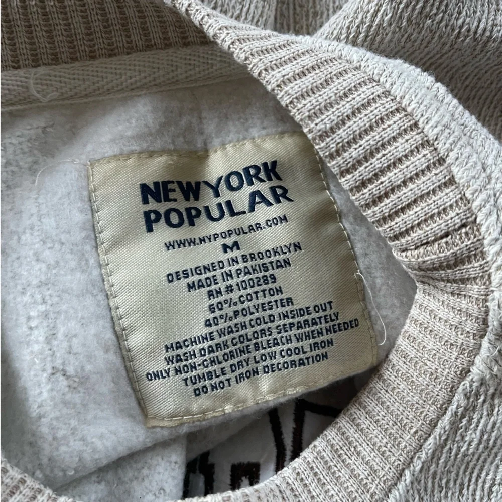 New York Popular Philadelphia Sweatshirt Collegiate Preppy Cozy Fleece Academia